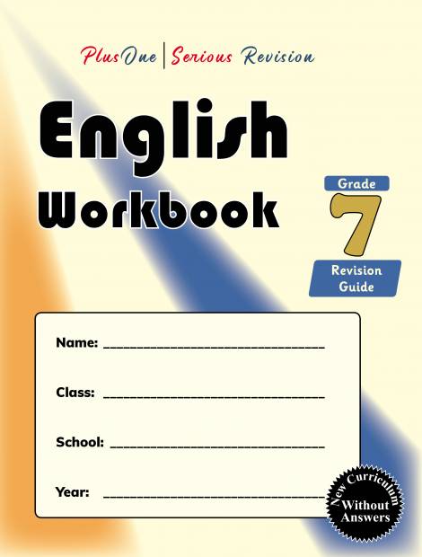 PlusOne I Serious Revision English Workbook Grade 7 Revision Guide (without answers) - New Curriculum