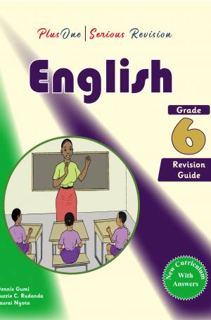PlusOne Serious Revision English Grade 6 Revision Guide (New Curriculum) With Questions and Answers