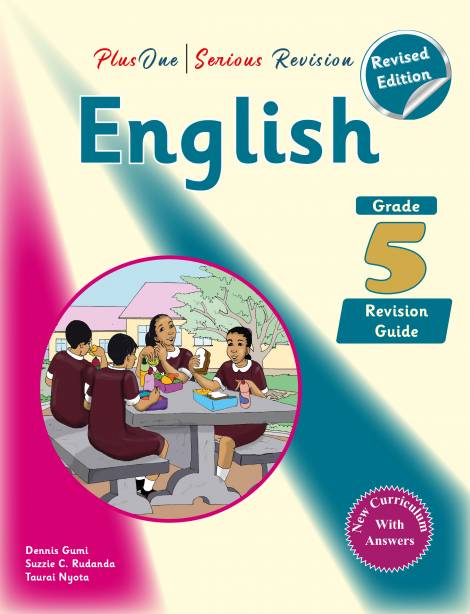 PlusOne Serious Revision English Grade 5 Revision Guide (New Curriculum) With Questions and Answers