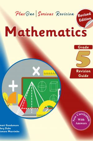 PlusOne Serious Revision Mathematics Grade 5 Revision Guide (New Curriculum) With Questions and Answers