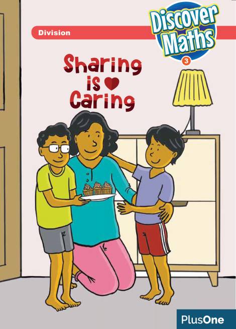 Discover Maths 3 - Sharing is caring cover