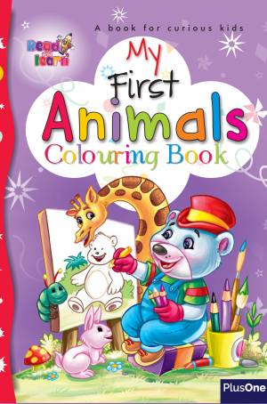 My first coloring - Animals cover