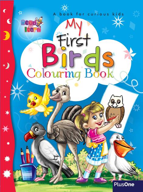 My first coloring - Birds