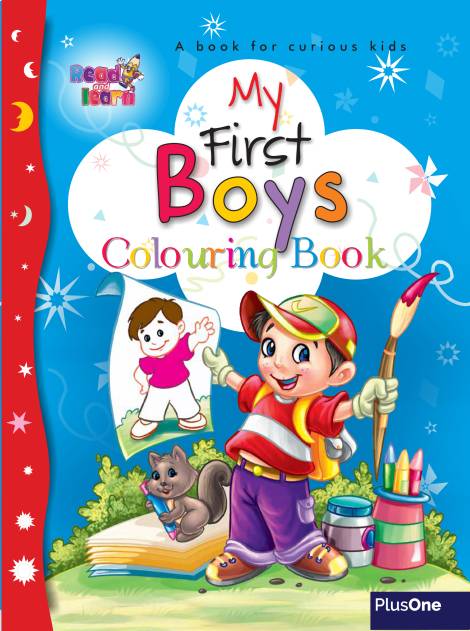 My first coloring - Boys