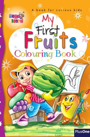 My first coloring - Fruits