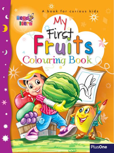 My first coloring - Fruits