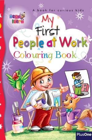My first coloring - People at Work