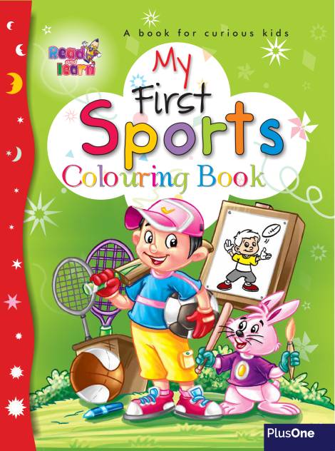 My first coloring - Sports