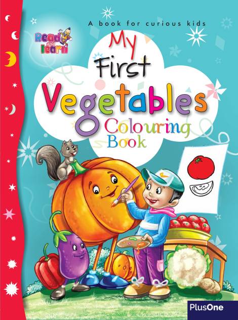 My first coloring - Vegetables