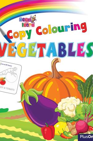 Copy coloring - Vegetables