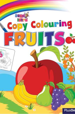 Copy coloring - Fruits